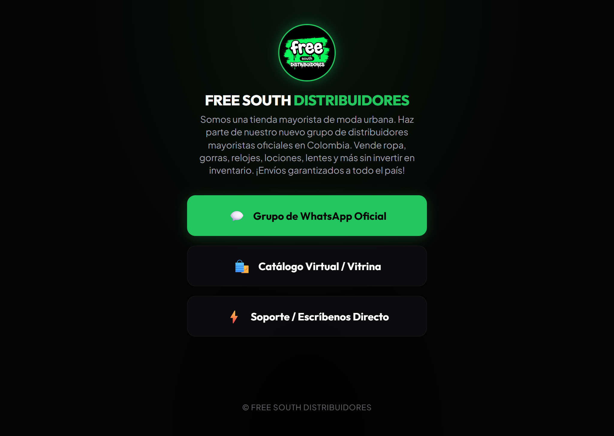 Free South — LinkPages